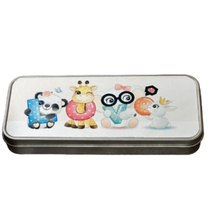 BOITE METALLIQUE ANIMAUX LOVE