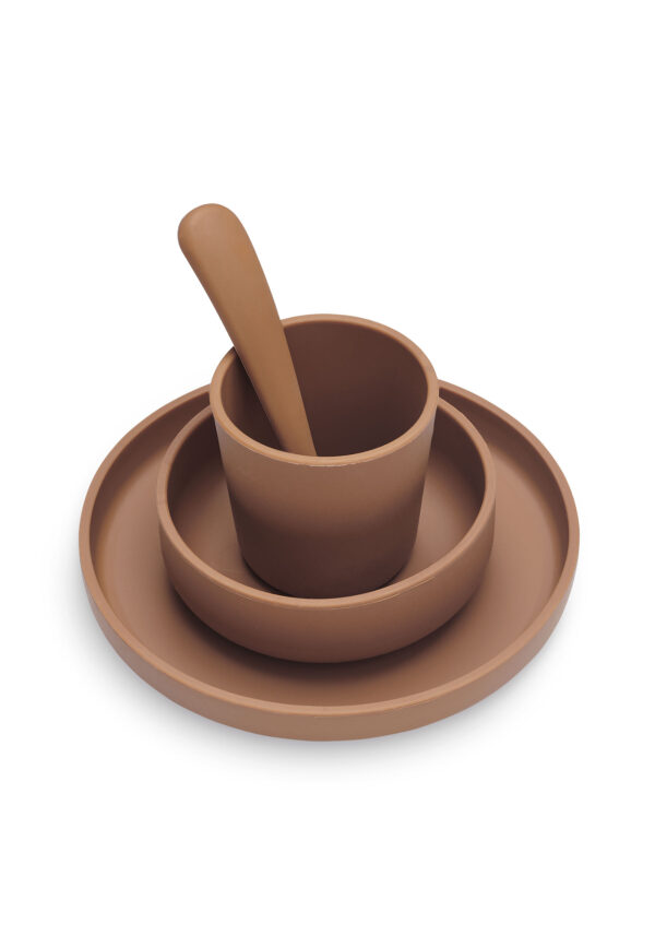 set table silicone caramel