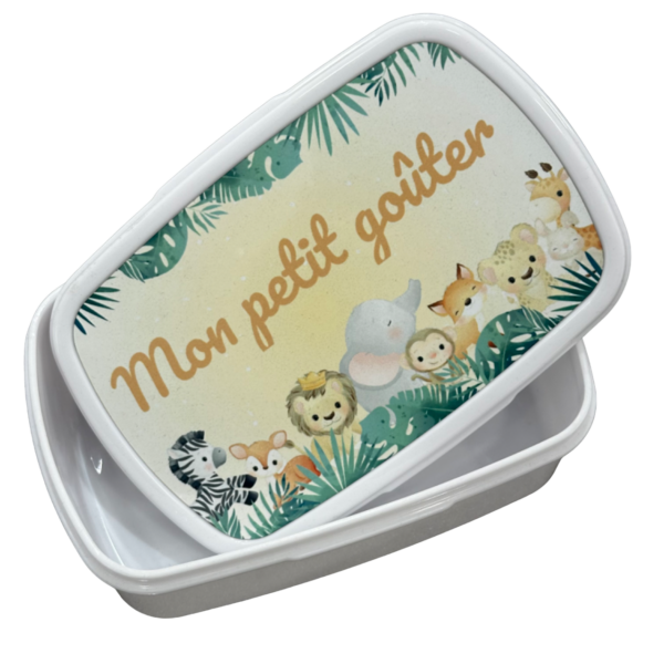 BOITE A GOUTER ANIMAUX SAVANE