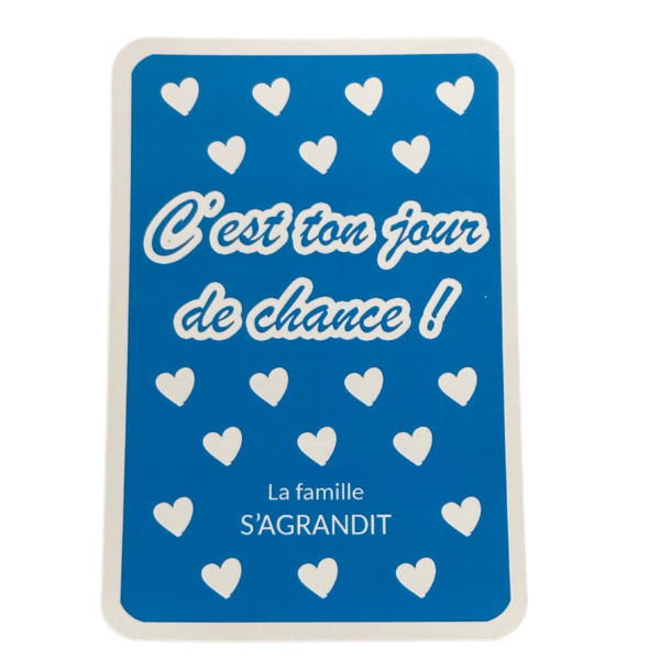 Carte à gratter surprise