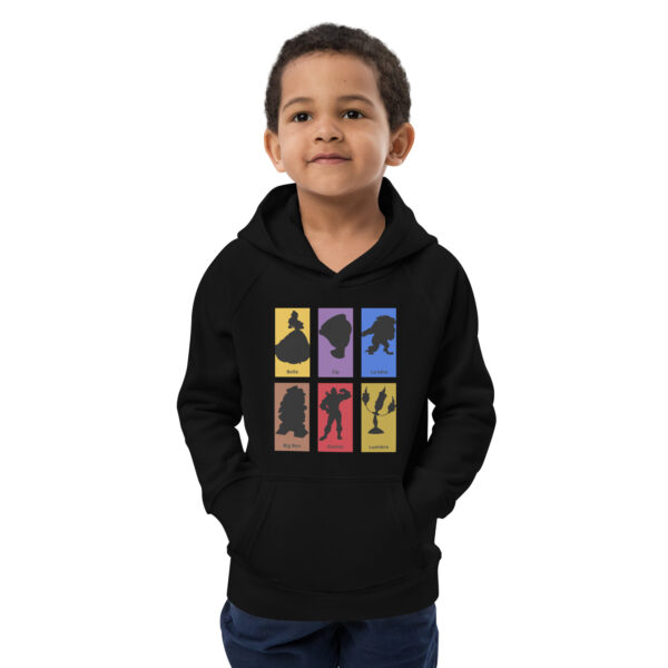 Pull à capuche enfant La Belle et la Bête