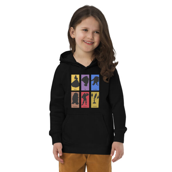 Pull à capuche enfant La Belle et la Bête