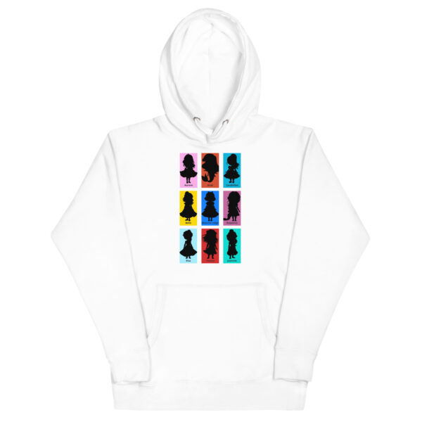 Pull à capuche adulte Princesses