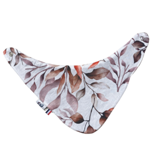 Bavoir bandana 0-12 Mois feuille automne