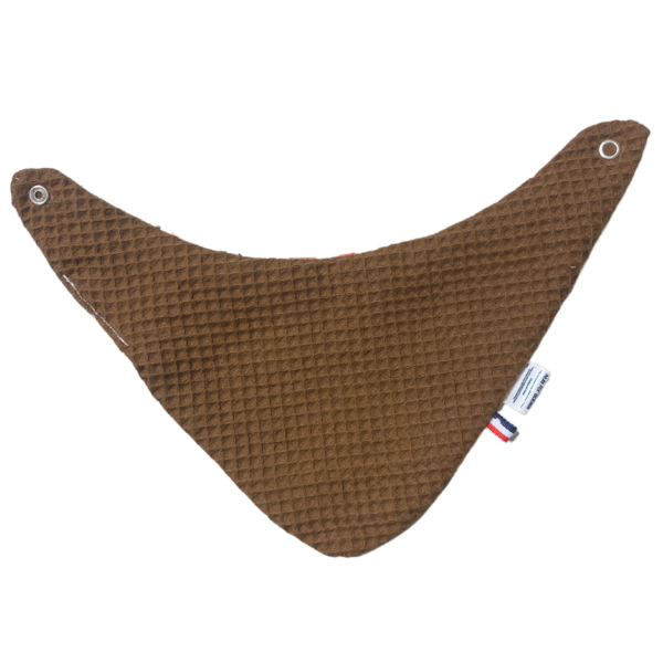 Bavoir bandana 0-12 Mois feuille automne