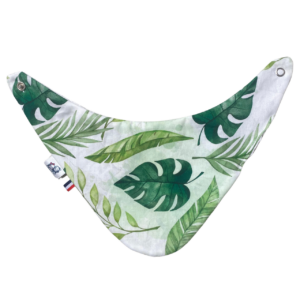 Bavoir bandana 0-12 Mois tropical foncé