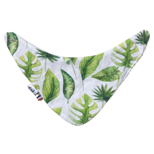 Bavoir bandana 0-12 Mois tropical clair