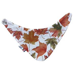 Bavoir bandana 0-12 Mois feuille platane