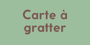 Carte à gratter