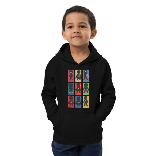 Pull à capuche enfant super-héros