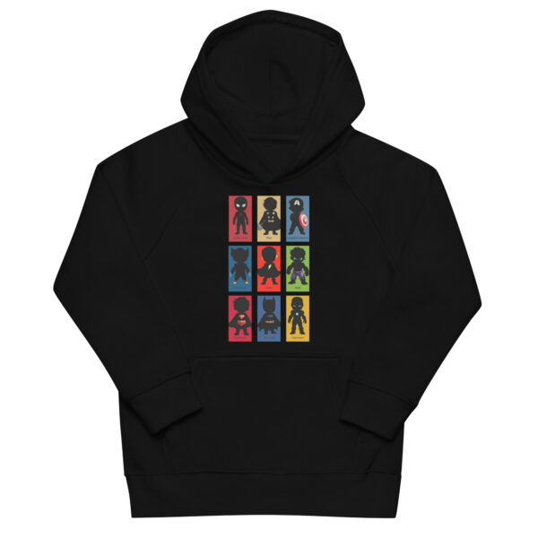 Pull à capuche enfant super-héros