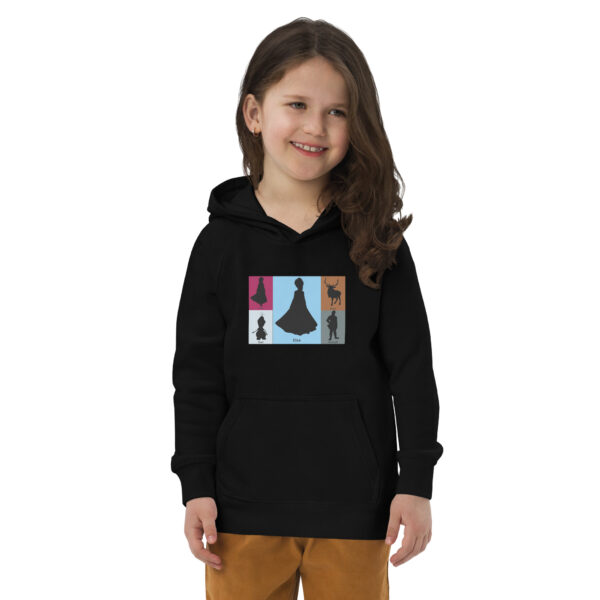 Pull à capuche enfant Reine des Neiges