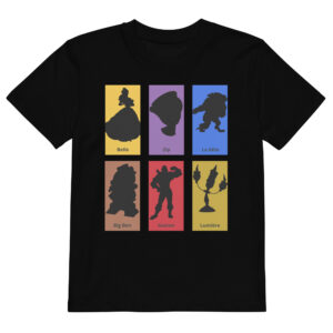 T-shirt enfant La Belle et la Bête