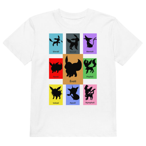 T-shirt enfant Pokémon Evoli – Image 4