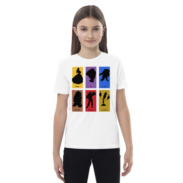 T-shirt enfant La Belle et la Bête – Image 3