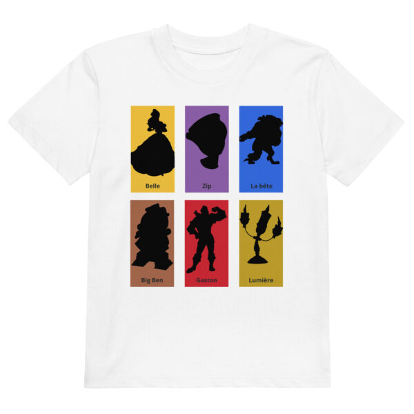 T-shirt enfant La Belle et la Bête – Image 4