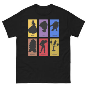 T-shirt adulte La Belle et la Bête