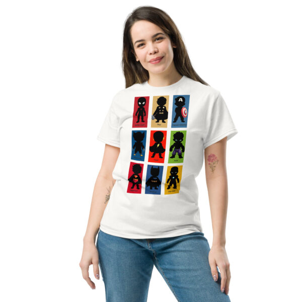 T-shirt adulte super-héros