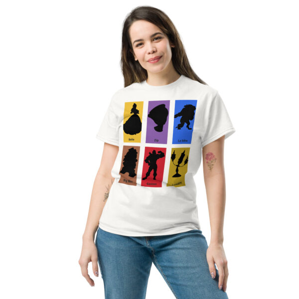T-shirt adulte La Belle et la Bête