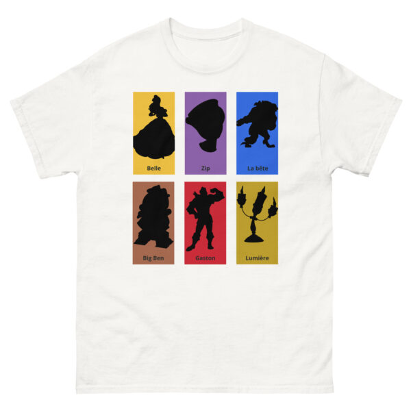 T-shirt adulte La Belle et la Bête