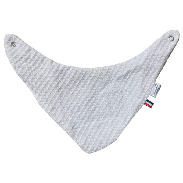 Bavoir bandana 0-12 Mois feuille vert