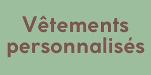 Vêtements personnalisés