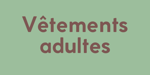 Vêtements adultes