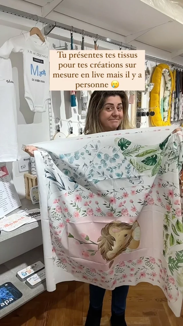 Quand tu organises un live présentation … mais que même ton tissu te laisse en vue 👀😂 Qui sera là la prochaine fois ?! 😅🎭

#coutureaddict #faildujour #momentgenant #tissus #creationfrancaise #faitmain #passioncouture #humourcouture #artisanat #handmade #diycouture #sewsewsew #createurs #couturecreative #madewithlove
